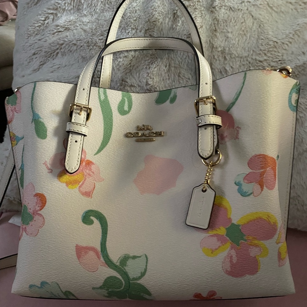 COACH Dreamy Land Mollie Tote Floral Print